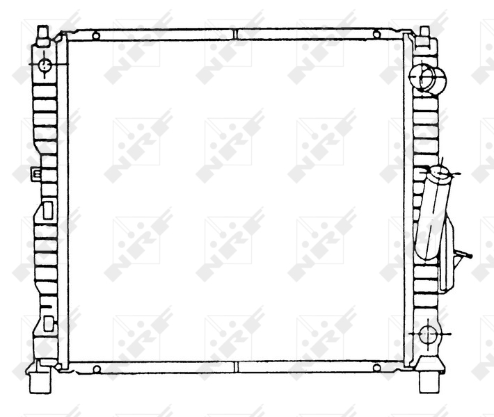 Radiateur NRF 58942