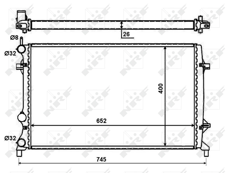 Radiateur NRF 59057