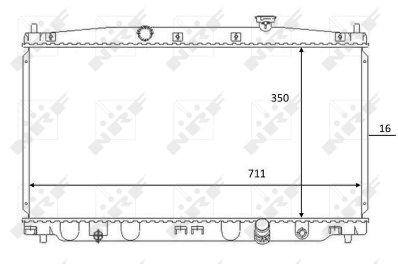 Radiateur NRF 59066