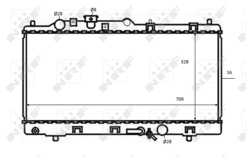 Radiateur NRF 59075