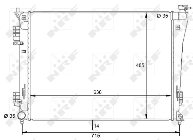 Radiateur NRF 59092