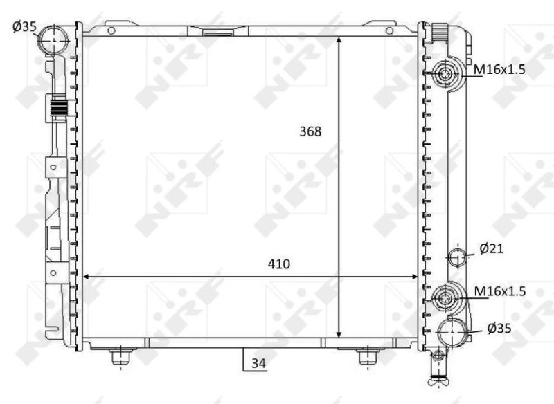 Radiateur NRF 59103