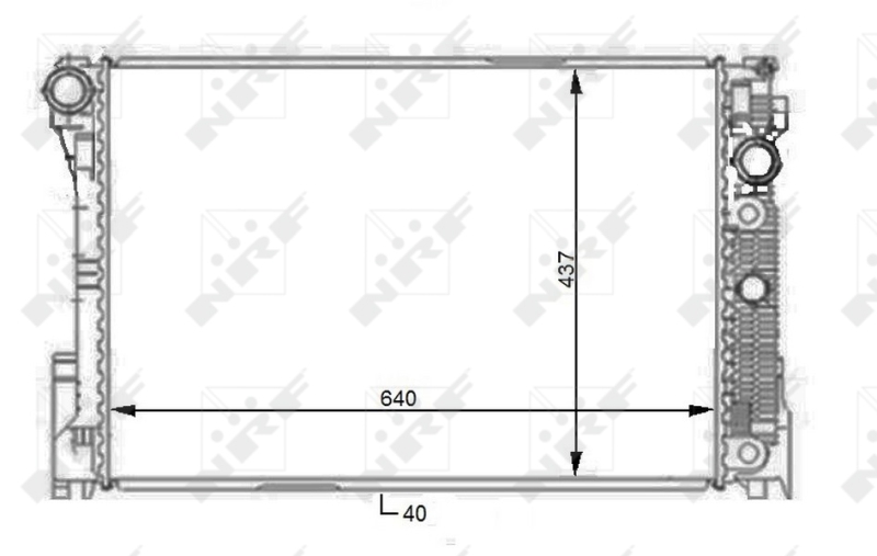 Radiateur NRF 59108