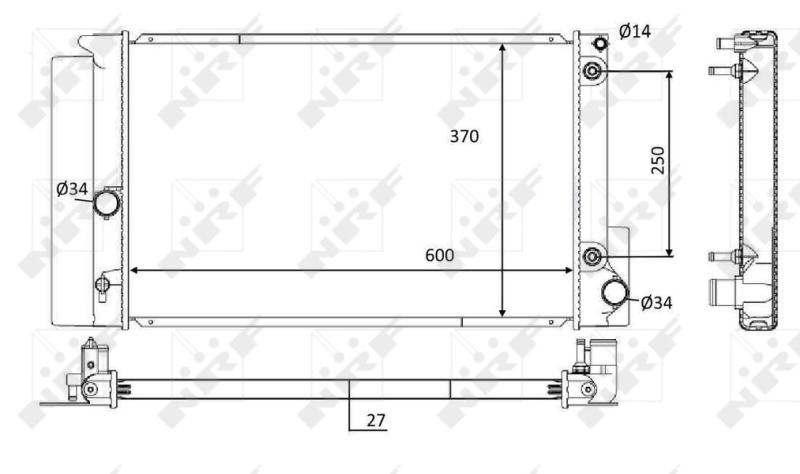 Radiateur NRF 59115