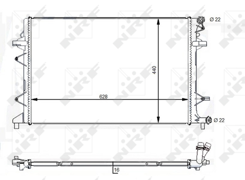 Radiateur NRF 59118