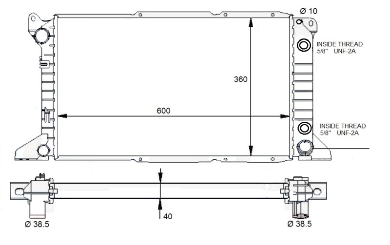 Radiateur NRF 59132