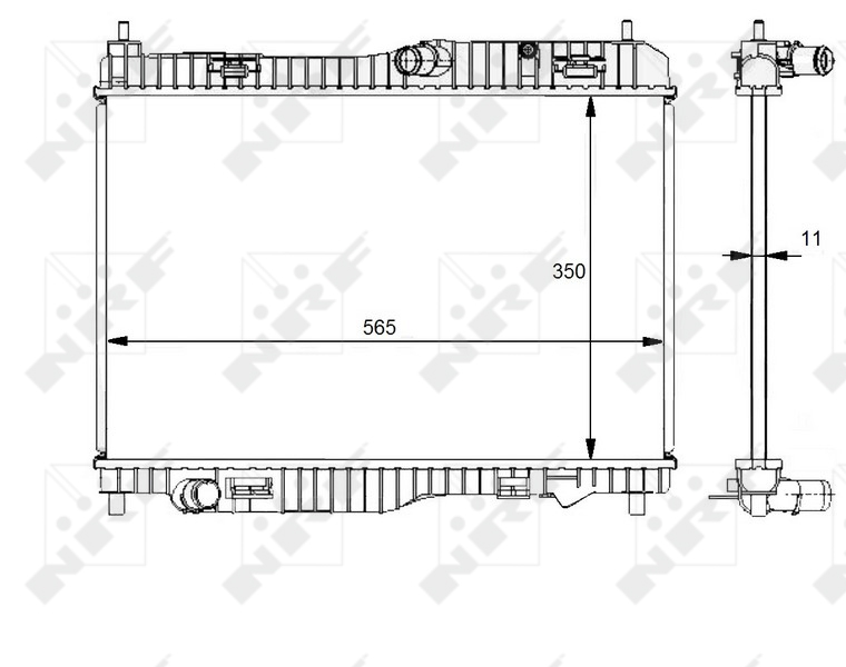 Radiateur NRF 59138