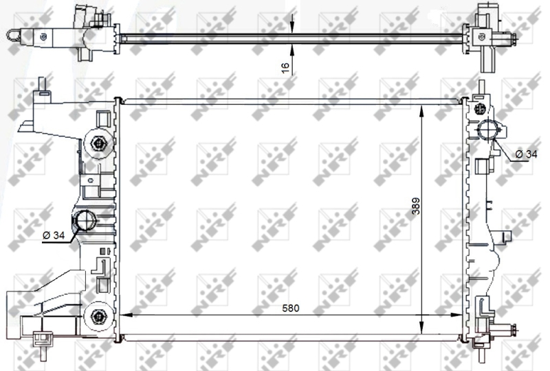 Radiateur NRF 59144