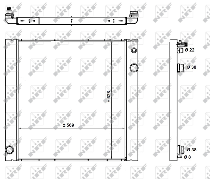 Radiateur NRF 59182