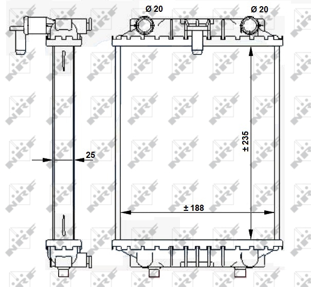 Radiateur NRF 59183