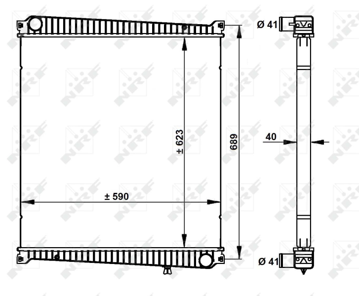 Radiateur NRF 59212