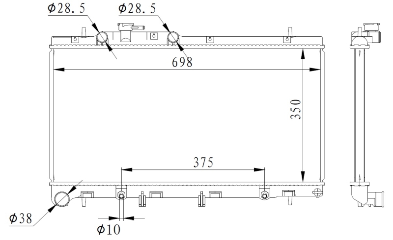 Radiateur NRF 59227