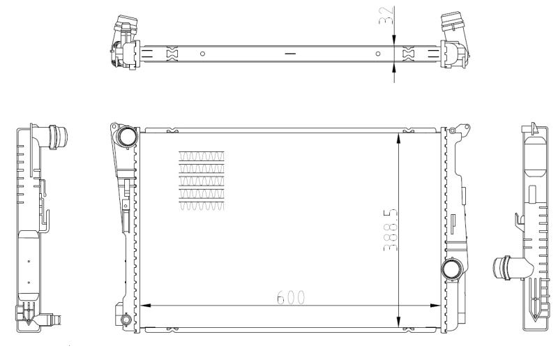 Radiateur NRF 59228