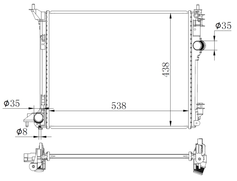 Radiateur NRF 59270