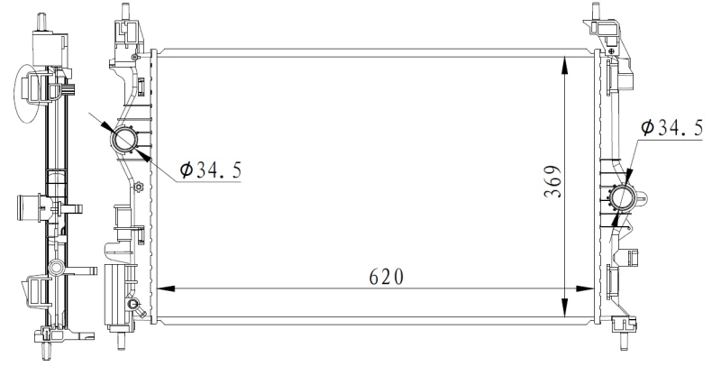 Radiateur NRF 59272