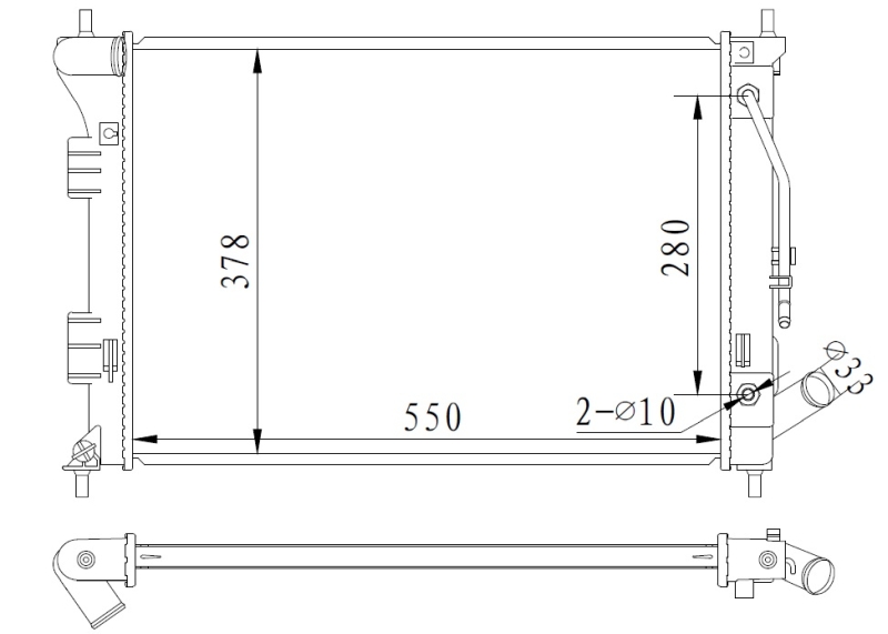 Radiateur NRF 59292