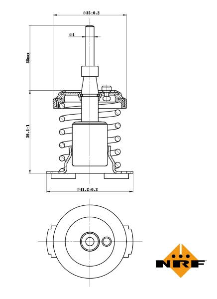 Thermostaat NRF 725093