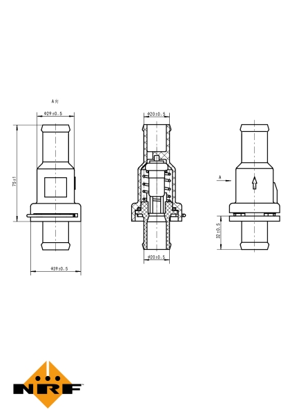NRF Thermostaat 725166