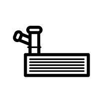 Koeler, aandrijfaccu NRF 310506