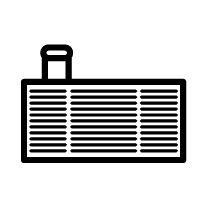 Oliekoeler, motorolie NRF 31913