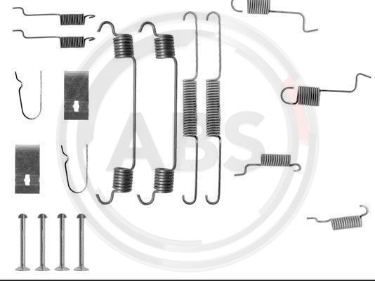 Rem montageset ABS 0742Q