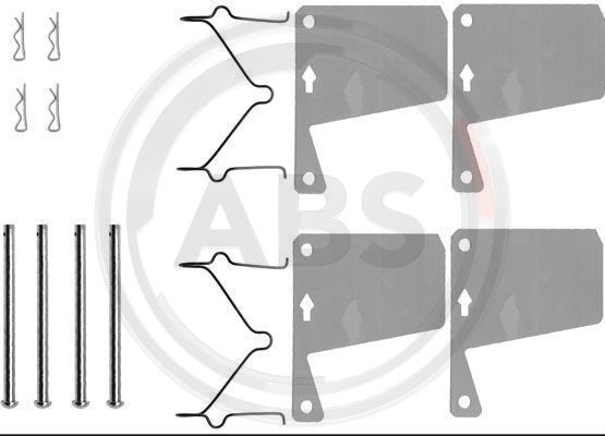 Rem montageset ABS 0960Q