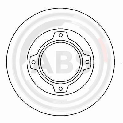 Remschijven ABS 16011