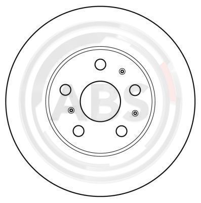 Remschijven ABS 16021