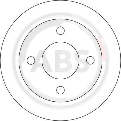 Remschijven ABS 16065