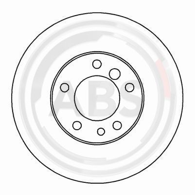 Remschijven ABS 16102