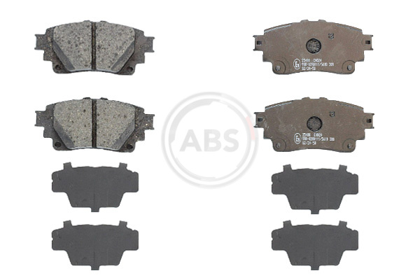 Remblokset ABS 35400