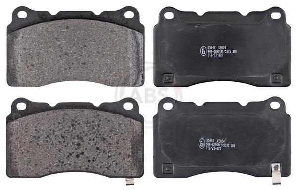 Remblokset ABS 35448