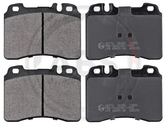 Remblokset ABS 36716