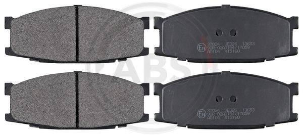 Remblokset ABS 37024