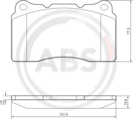 Remblokset ABS 37479