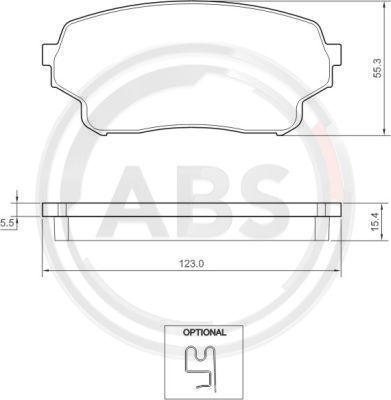 Remblokset ABS 37503