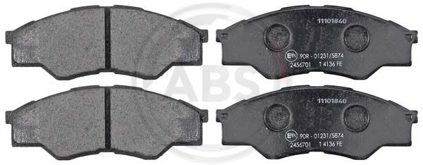 Remblokset ABS 37684
