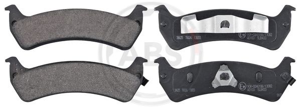 Remblokset ABS 38625