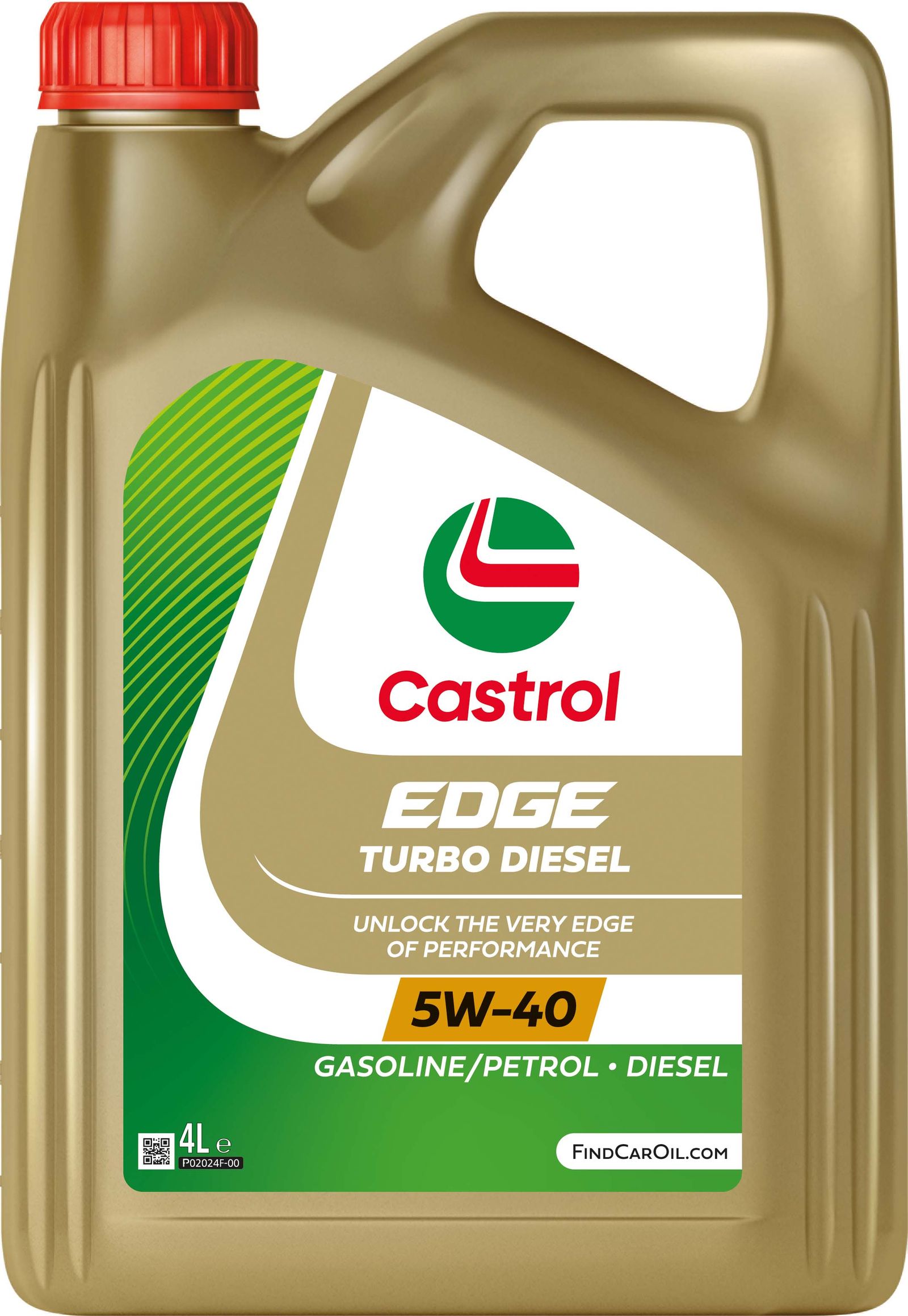 Castrol Edge Turbo Diesel 5W-40  4 Liter
 15F819