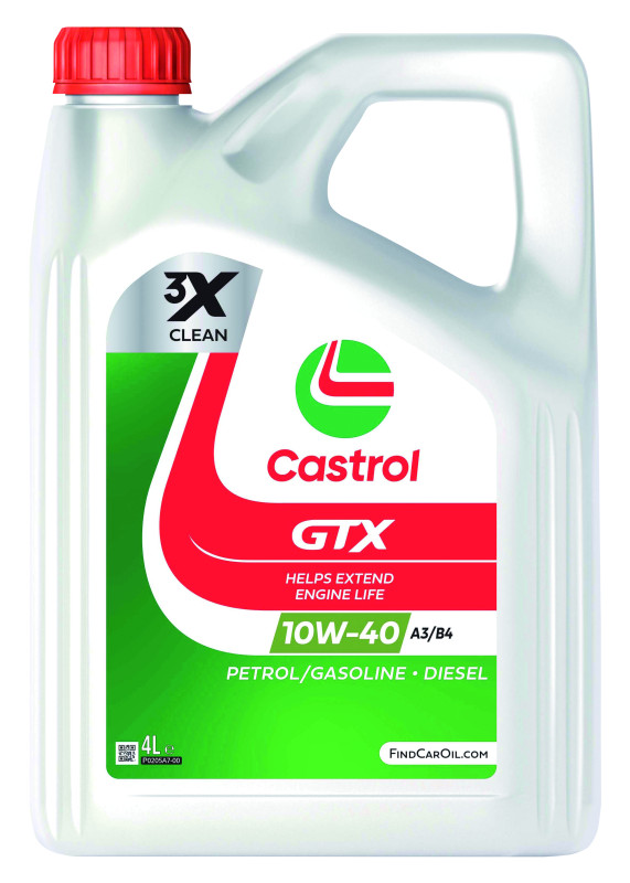 Castrol GTX 10W-40 A3/B4  4 Liter 15F8FD