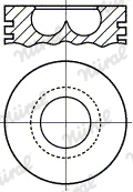 Zuiger Nüral 87-143600-10