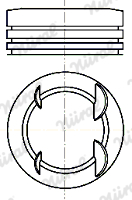 Zuiger Nüral 87-787000-10