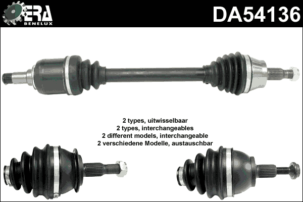 Aandrijfas Era Benelux DA54136