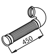 Uitlaatpijp Dinex 21177