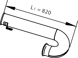 Uitlaatpijp Dinex 21736