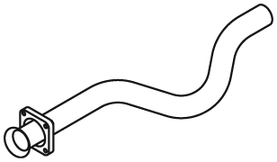 Uitlaatpijp Dinex 28242