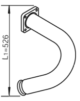 Uitlaatpijp Dinex 28262