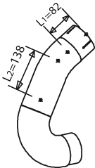 Uitlaatpijp Dinex 29169