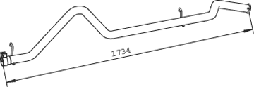 Uitlaatpijp Dinex 36613