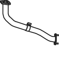 Uitlaatpijp Dinex 39104